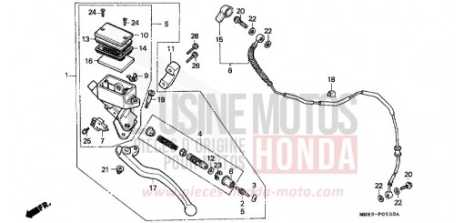 KUPPLUNG VT1100CJ de 1988