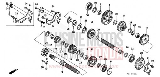 GETRIEBE VT600CN de 1992
