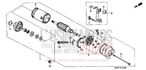 ANLASSER VT600CS de 1995