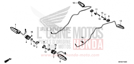 BLINKER CBR650RAK de 2019