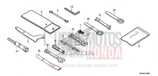 WERKZEUG CBR650RAK de 2019