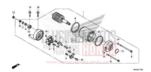 ANLASSER NC750XAG de 2016