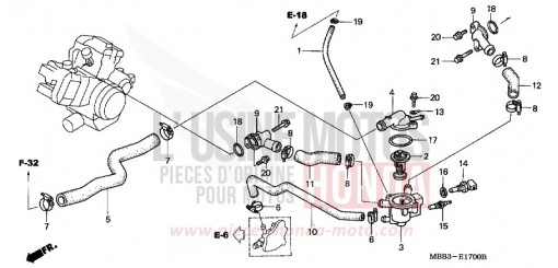 WASSERROHR VTR1000FV de 1997