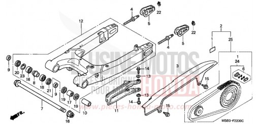 SCHWINGE VTR1000FW de 1998
