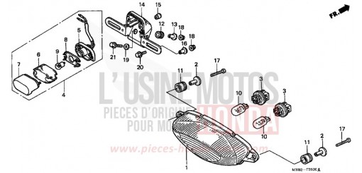 HECKLEUCHTE VTR1000FY de 2000