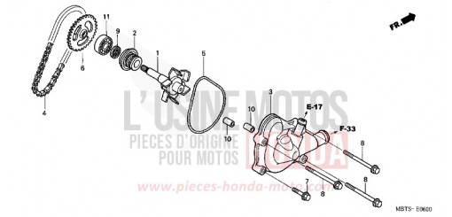 WASSERPUMPE XL1000V6 de 2006