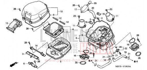 LUFTFILTER XL1000VA4 de 2004