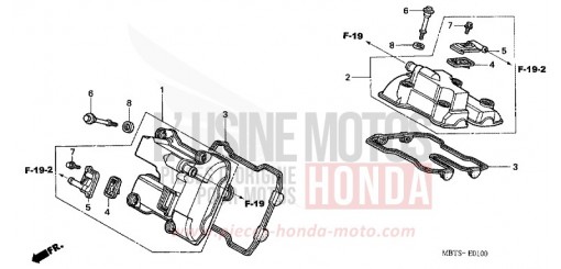 ZYLINDERKOPFDECKEL XL1000VA6 de 2006