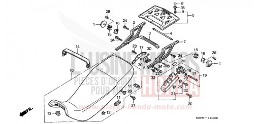 SITZ XL600VH de 1987