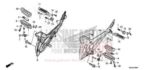 STUFE NC750XAH de 2017