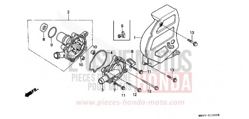 WASSERPUMPE XL600VN de 1992