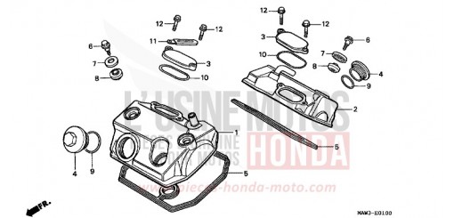 ZYLINDERKOPFDECKEL XL600VT de 1996