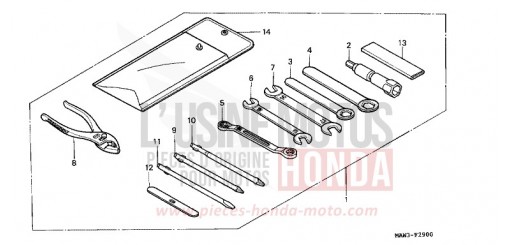WERKZEUGE XL600VT de 1996