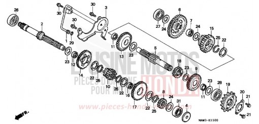 GETRIEBE XL600VT de 1996
