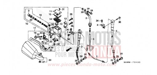 VORDERRADBREMSE XL600VW de 1998