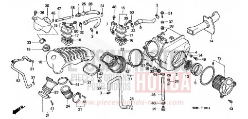 LUFTFILTER XL600VW de 1998