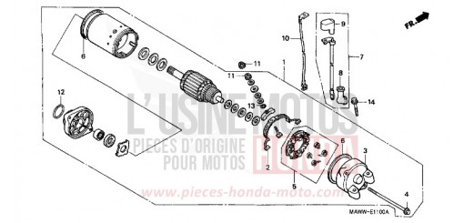 ANLASSER XL600VW de 1998