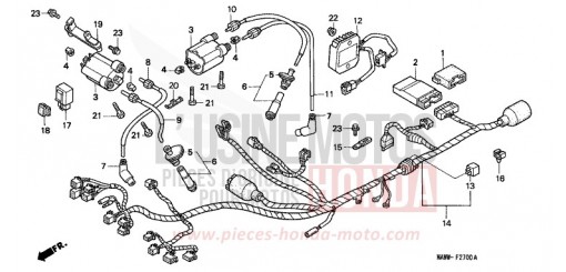 KABELBAUM XL600VX de 1999