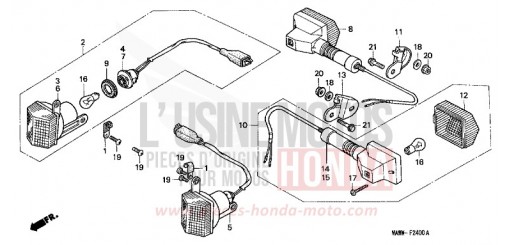 BLINKER XL600VX de 1999