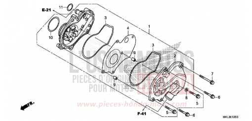 WASSERPUMPE NC750XAK de 2019