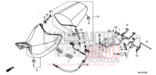 SITZ NC750XAK de 2019