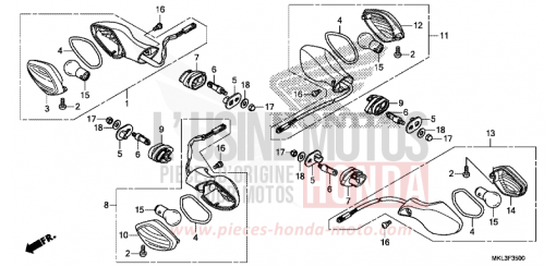 BLINKER NC750XAK de 2019