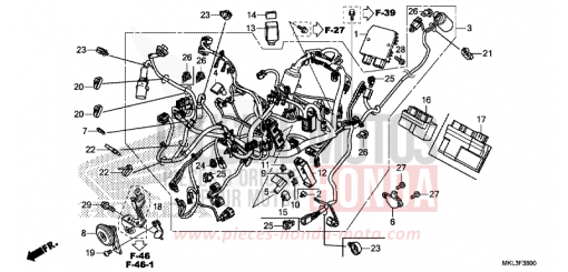 KABELBAUM NC750XAK de 2019