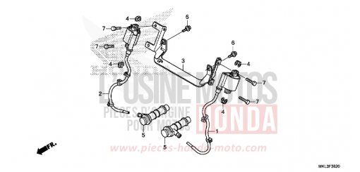 ZUENDSPULE NC750XAK de 2019