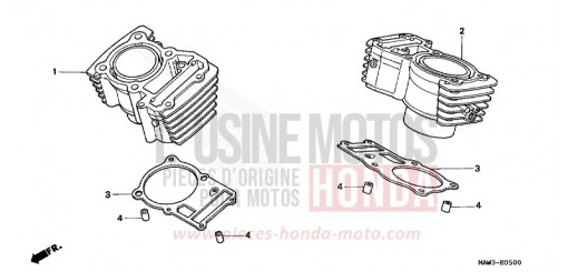 ZYLINDER XL600VT de 1996