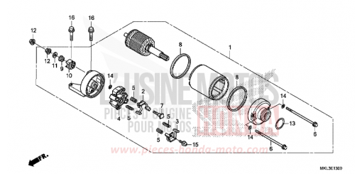 ANLASSER NC750XAL de 2020