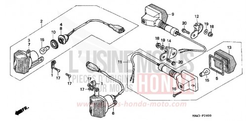 BLINKER XL600VT de 1996
