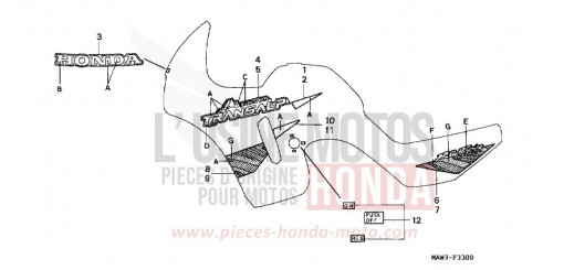 STREIFEN/MARKE XL600VT de 1996