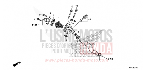 THERMOSTAT NC750XAL de 2020
