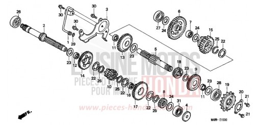 GETRIEBE XL600VV de 1997