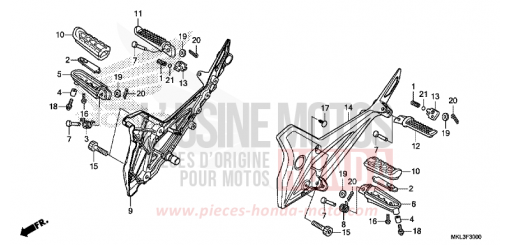 STUFE NC750XAL de 2020