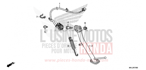 STAENDER NC750XAL de 2020