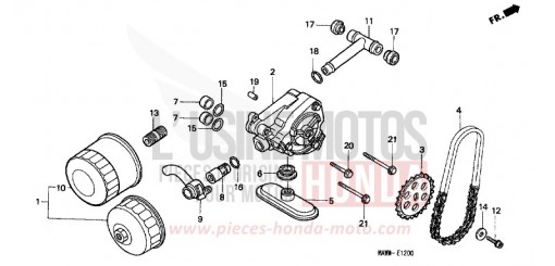 OELFILTER/OELPUMPE XL600VW de 1998