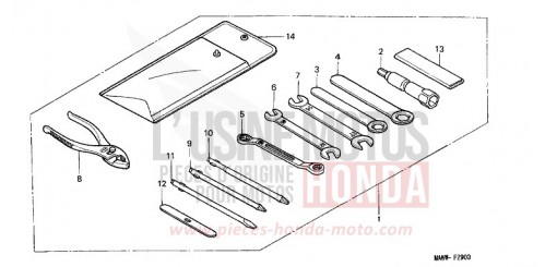 WERKZEUGE XL600VW de 1998