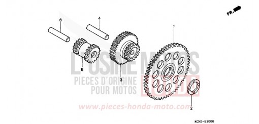 ANLASSERZAHNRAD XLR125RW de 1998