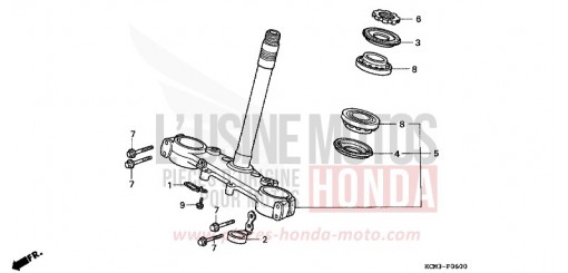 LENKSCHAFT XLR125RW de 1998
