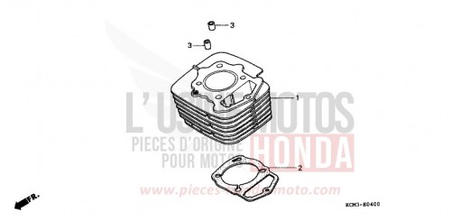 ZYLINDER XLR125RW de 1998