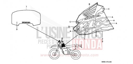 MARKE XLR125RW de 1998