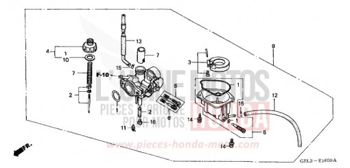VERGASER XR50R2 de 2002