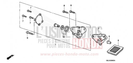 OELPUMPE XR50R3 de 2003