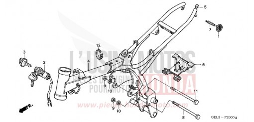 RAHMENKOERPER XR50R3 de 2003