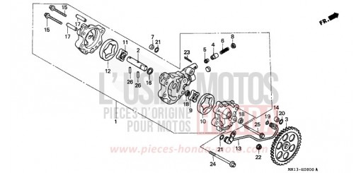 OELPUMPE XR600RS de 1995