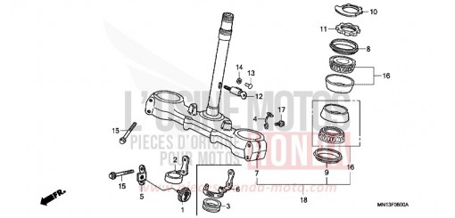LENKSCHAFT XR600RT de 1996