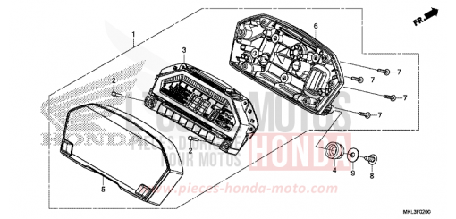MESSGERAET NC750XAL de 2020