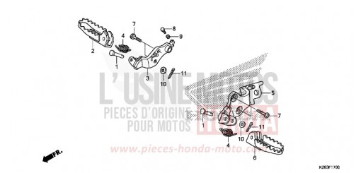 STUFE CRF125FBK de 2019