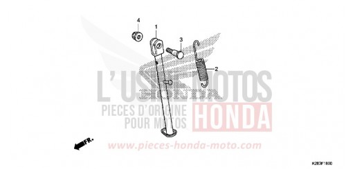 SEITENSTAENDER CRF125FBK de 2019